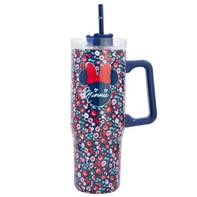 STOR Minnie Nerezový termohrnek s brčkem 940ml (8412497757435)