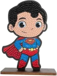 CRYSTAL ART Diamantové malování Superhrdinové: Superman