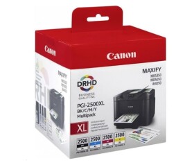 Canon CARTRIDGE PGI-2500XL multipack pro Maxify iB4050, iB4150, MB5050, MB515x, MB5350, MB545x (1295 str.) EDF_1050599