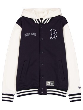 New Era Pánská bunda Boston Red Sox MLB Letterman Hooded Velikost: M