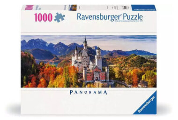 Ravensburger Zámek Neuschwanstein - panorama