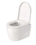 DURAVIT - ME by Starck Závěsné WC, Rimless, s HygieneGlaze, alpská bílá 2530092000