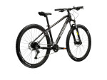 KROSS HEXAGON 5.0, rám 17" (M), model 2025, pneu 27,5", barva černá/stříbrná - ZDARMA dopravné, seřízení, odborná montáž a sada světel! (Záruka nejlepší ceny! Nakupujte u autorizovaného prodejce!)