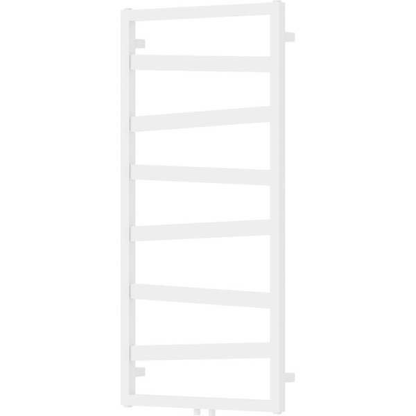 MEXEN - Zoom otopný žebřík/radiátor dekorativní 1100 x 530 mm, 376 W, bílá W130-1100-530-00-20