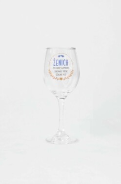 Ptakoviny.cz Sklenička na víno Ženich