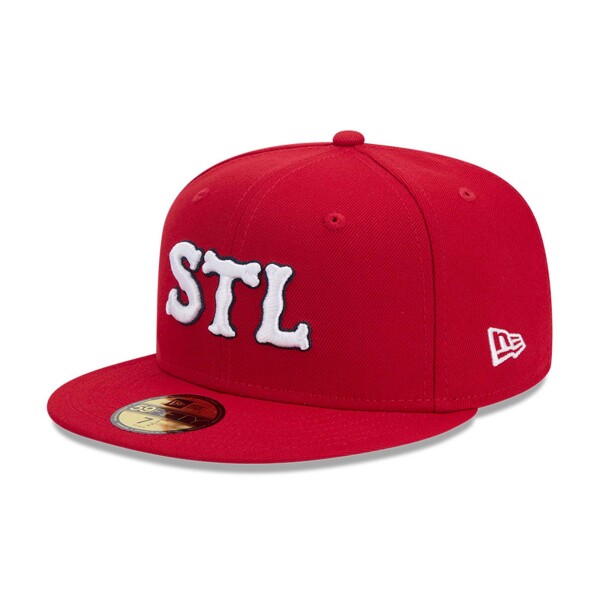 New Era Pánská kšiltovka St. Louis Cardinals MLB Authentic City Connect 59FIFTY Velikost: 7 5/8