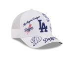 Pánská kšiltovka Los Angeles Dodgers MLB NEW ERA 940MC AF Trucker All Over bílá