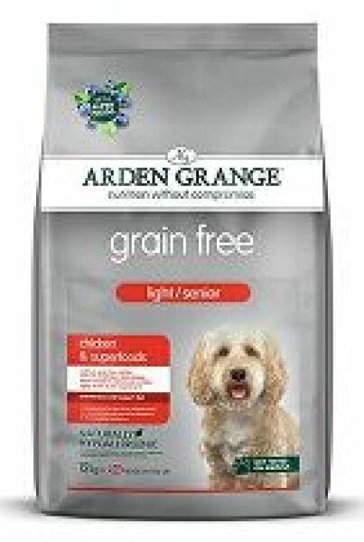 Arden Grange GF Dog Light/Senior Chick&Superfoods 12kg
