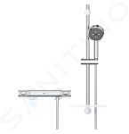 GROHE - Precision Feel Sprchový set 100 s termostatem, 3 proudy, chrom 34791000