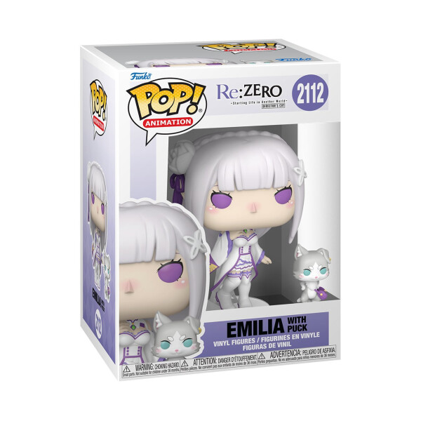 Funko POP&Buddy: Re:ZERO- Emilia w/Puck