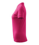Pique Polo polokošile dámská purpurová 2XL