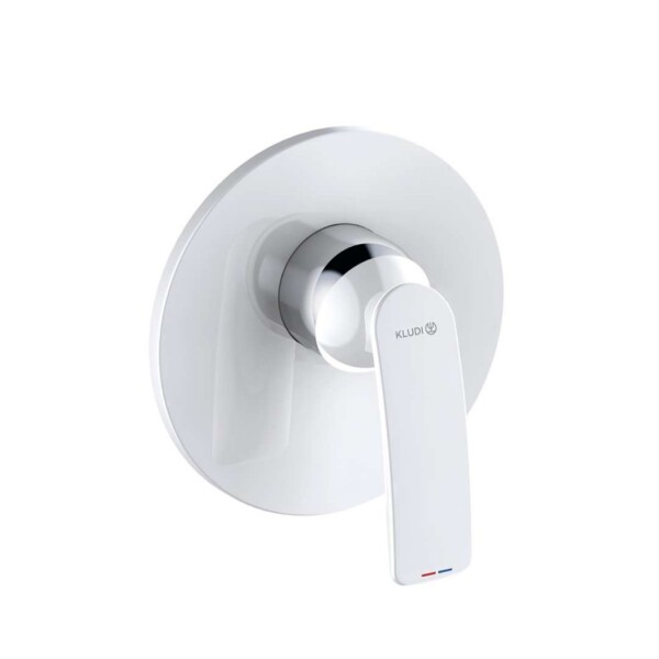 KLUDI - Balance Sprchová baterie pod omítku, bílá/chrom 527559175