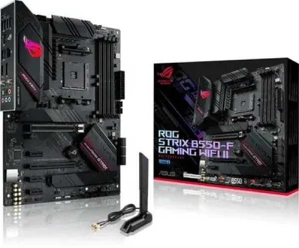 Rozbaleno -ASUS ROG STRIX B550-F GAMING WI-FI II / AMD B550 / DDR4 / Serial ATA III / USB / 2.5GLAN / M.2 / sc.AM4 / ATX / rozbaleno (90MB19V0-M0EAY0.rozbaleno)