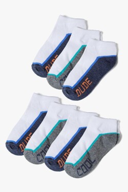 Ponožky chlapecké 7pack, Minoti, 13sock 30, Kluk - 152/164 | 12/14let