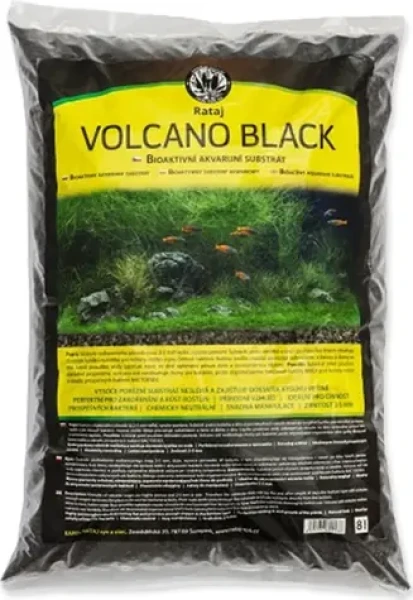 Rataj Volcano Black černý / Akvarijní substrát / 2 l (7881-5210)