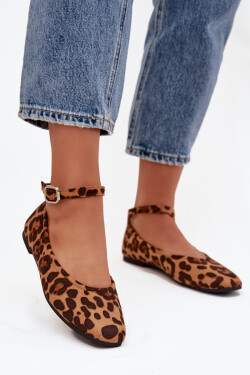 Dámské baleríny s páskem a přezkou Panterka Janelor 39