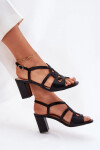 Sandály na podpatku model 212836 Step in style 38