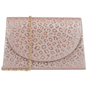 Módní dámské plesové psaníčko Michelle Moon Basilie, růžové