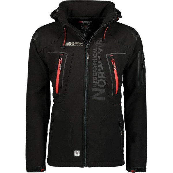 Bunda Techno Softshell M WU1060H/GN černá- Geographical Norway L