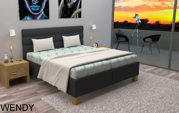 Postel Wendy Rozměr: 160 x 200 cm, Matrace: Mona Latex - tvrdost 4
