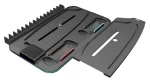 Canyon CS-51 černá / Chladicí stojan pro PS5 / RGB podsvícení / nabíjení ovladačů / Slim (CND-CSPS5B-1)