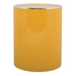 MSV KAMAKA výklopný odpadkový koš 6 L žlutý / plast (3700703980124)