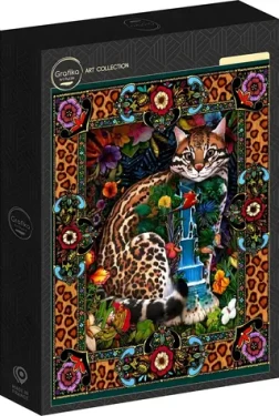 GRAFIKA Puzzle Tropická kočka