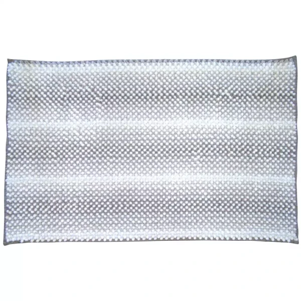 Kobereček Drop šedo-bílý 50x80cm