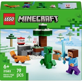 21583 LEGO® MINECRAFT Steves dobrodružství v Taigi (21583)