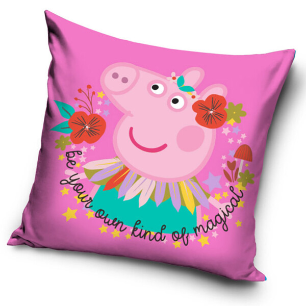 Dětský polštářek Prasátko Pepina Květinová Víla