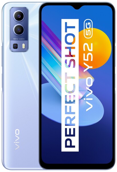 Vivo Y52 5G polární modrá / 6.58 / O-C 2x2.2+6x2GHz / 4GB / 128GB / 48+2+2MP + 8MP / Android 11 (5658040)