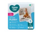 Happy Mimi Dětské plenky JUMBO 3 Midi, 92 ks