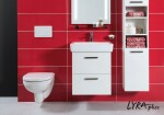 GEBERIT DuofixBasic s matným tlačítkem DELTA21 + WC JIKA LYRA PLUS + SEDÁTKO DURAPLAST SLOWCLOSE 458.103.00.1 21MA LY5