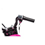 Mamido Elektrická motorka SPEED Power růžová