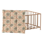 Maileg Ohrádka pro zvířátka Maileg Micro – Rose, růžová barva, kov, textil