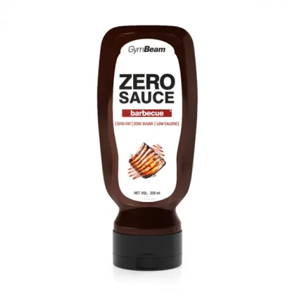 ZERO OMÁČKA barbecue 320 ml - GymBeam (320 ml) (7675-1-bbq)
