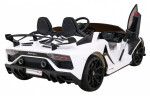 Mamido Elektrické autíčko Lamborghini SVJ DRIFT bílé