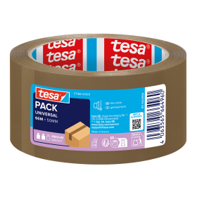 Tesa balicí páska Universal, 67 m × 50 mm, tiché odvíjení, havana