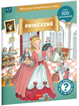 Môj prvý samolepkový zošit – PRINCEZNÉ