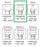 KW triO Výsekový nůž pro KW triO 9521 22 mm (COK-09521-S22)