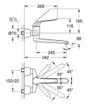 GROHE - Euroeco Special Páková umyvadlová baterie, chrom 32775000