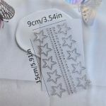 Ptakoviny.cz Kamínky nalepovací - stříbrné