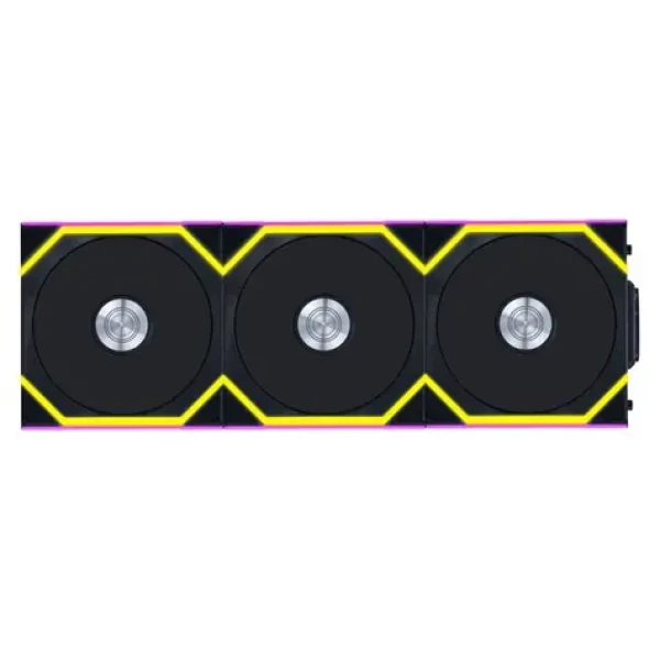 Lian Li UNI FAN SL Wireless 3ks včetně ovladače černá / ARGB/ Obrácená čepel / 120mm / 2000rpm / 31dBA / 64 CFM / 4 pin (12RSL1W3B)