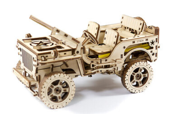 Wooden City 3D Puzzle Jeep 4x4