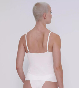 Dámský top ZERO Feel 2.0 Spaghetti Top - WHITE - bílý 00GZ - SLOGGI WHITE XL