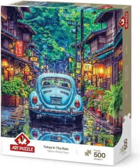 ART PUZZLE Puzzle Tokio v dešti