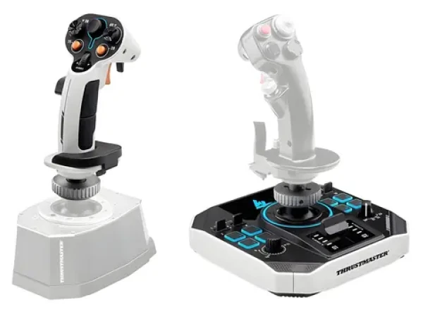 Thrustmaster Sol-R 1 černá/bílá / Joystick / 44 akcí / H.E.A.R.T. 16bit / 11 RGB zón / USB-C / PC (2960920)