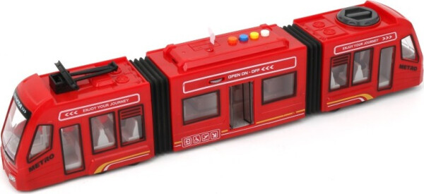 Tramvaj červená 1:16