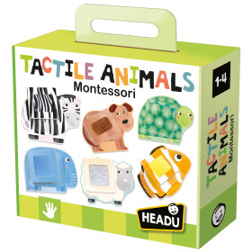 Montessori Dotykové puzzle Zvířátka