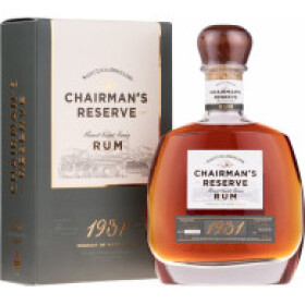 Chairman's Reserve 1931 Finest St. Lucia Rum 46% 0,7 l (tuba)